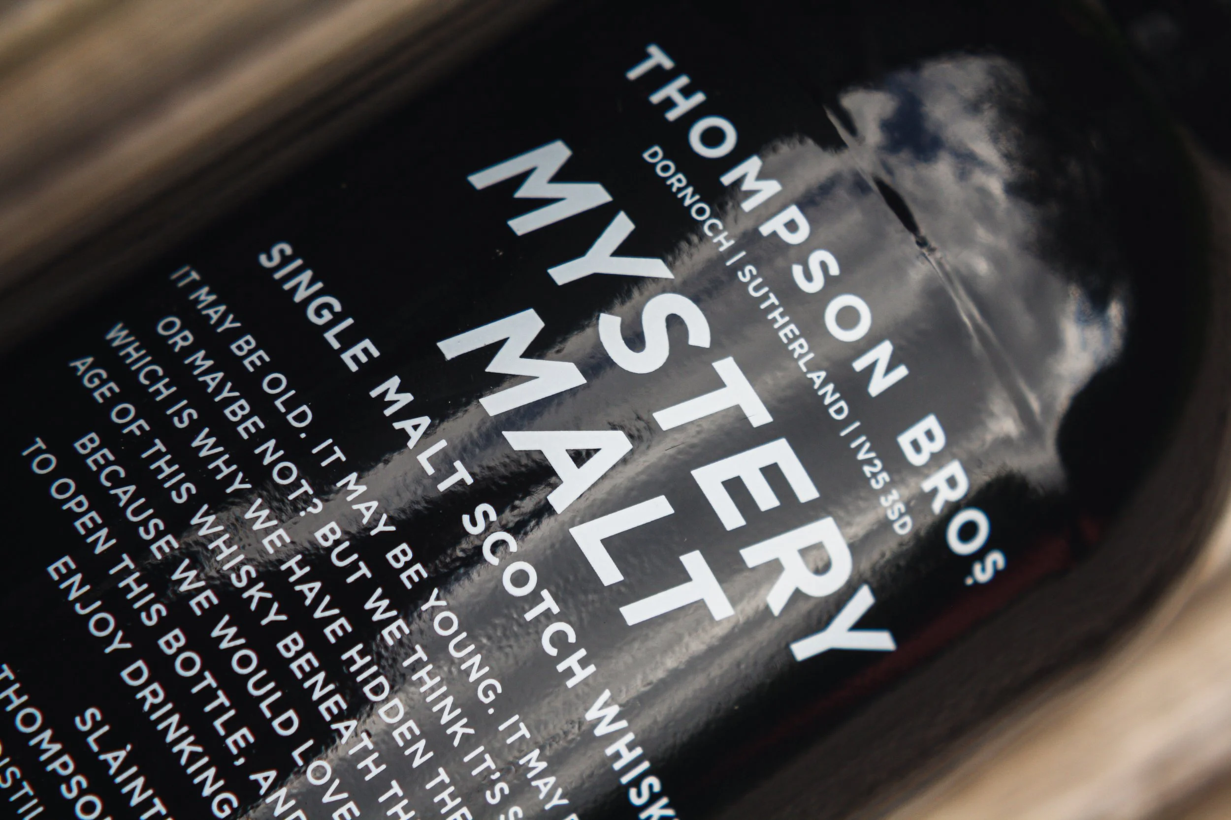 Thompson Brothers Mystery Malt x3 — Dramface